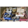 Image 1 : (S10) Contents of Pallet:  Abrasives, Chargers, Hardware, etc