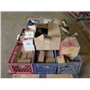 Image 9 : (S10) Contents of Pallet:  Abrasives, Chargers, Hardware, etc