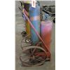 Image 1 : (S2) Welding Cylinder Hand Truck w/ Tanks