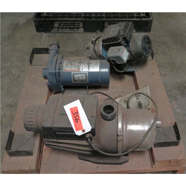 (S3) Contents of Pallet:  Misc Machinery Motors