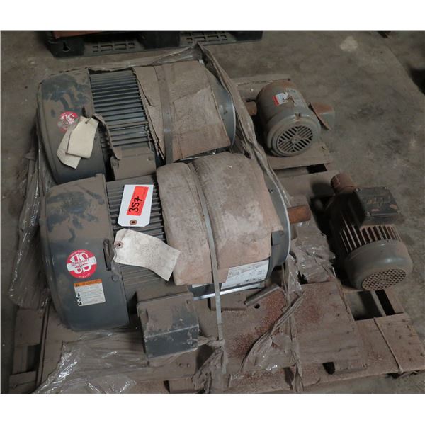 (S3) Contents of Pallet:  Misc Machinery Motors