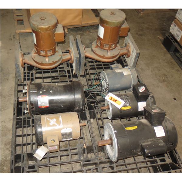 (S4) Contents of Pallet:  Misc Machinery Motors