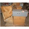 Image 1 : (S5) Contents of Pallet:  Photoelectric Detectors, Breaker Box, etc