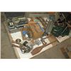 Image 1 : (S5) Contents of Pallet:  Power & Hand Tools, Hardware, etc