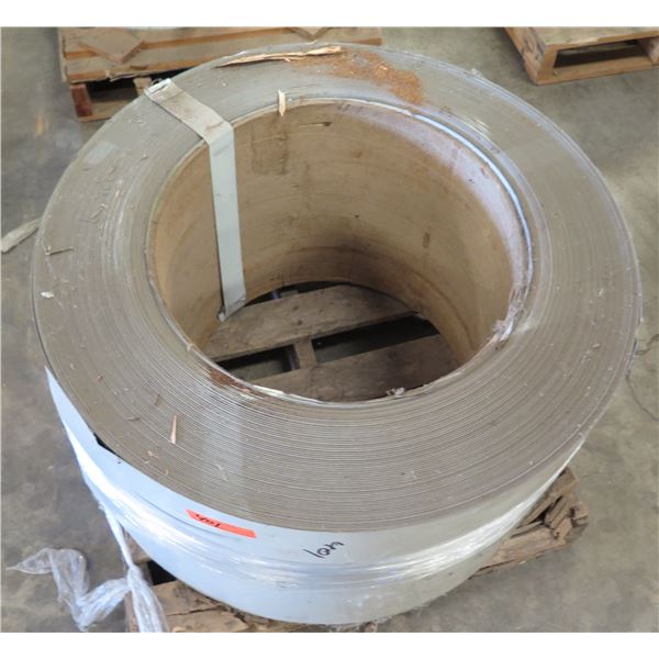 (S15) Contents of Pallet:  Roll of Sheet Metal 18"W