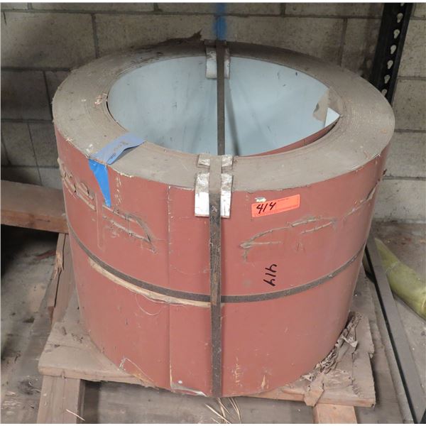 (S17) Contents of Pallet:  Roll of Sheet Metal 22"W
