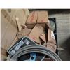 Image 9 : (S5) Contents of Pallet:  Heater Pans, Cable, Hardware, etc