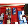 Image 23 : (S7) Porter-Cable Tool Chest Filled With Router Bits, Hardware, Accessories , etc