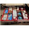 Image 2 : (S7) Porter-Cable Tool Chest Filled With Router Bits, Hardware, Accessories , etc