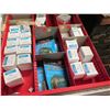 Image 4 : (S7) Porter-Cable Tool Chest Filled With Router Bits, Hardware, Accessories , etc