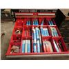 Image 5 : (S7) Porter-Cable Tool Chest Filled With Router Bits, Hardware, Accessories , etc