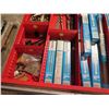 Image 8 : (S7) Porter-Cable Tool Chest Filled With Router Bits, Hardware, Accessories , etc