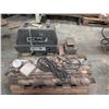 Image 5 : (S6) Contents of Pallet:  Hobart Hefty Welder, Hardware, etc