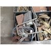 Image 3 : (S5) Contents of Pallet:  Metal Parts, Hardware, Straps, etc