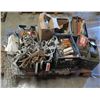 Image 1 : (S3) Contents of Pallet:  Straps, Rope, Hardware, etc