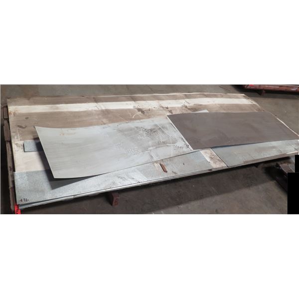 (S1) Contents of Pallet:  Sheet Metal, Misc Sizes