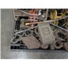 Image 3 : (S4) Contents of Pallet:  Hooks, Shackles, Parts, etc