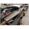 Image 10 : (S12) Contents of Pallet:  Pipe Lengths, Belts, Electronic Time Switch, AquaCharge Pump, etc