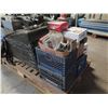 Image 3 : (S12) Contents of Pallet:  Pipe Lengths, Belts, Electronic Time Switch, AquaCharge Pump, etc