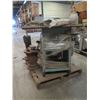 Image 6 : (S17) Contents of Pallet: Metal Cylinder Sections, Table Saw, Tools, Etc