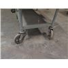 Image 8 : (S13) Metal Rolling Table w/ Undershelf 