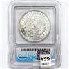 Image 2 : 1921 Morgan Silver Dollar ICG MS65