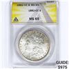 Image 1 : 1882-CC Morgan Silver Dollar ANACS MS65