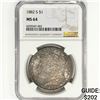 Image 1 : 1882-S Morgan Silver Dollar NGC MS64