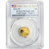 Image 1 : 2021-W 1/10oz American Gold Eagle PCGS PR70 DCAM