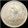 Image 2 : 1853 Arws & Rays Seated Liberty Half Dollar NEARLY