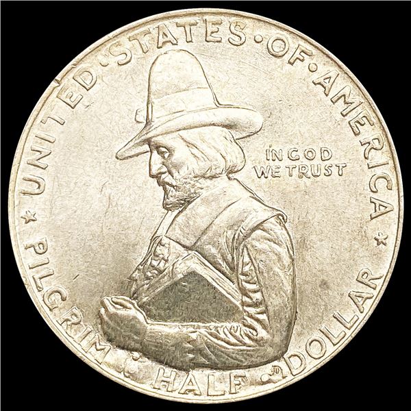 1920 Pilgrim Half Dollar GEM BU