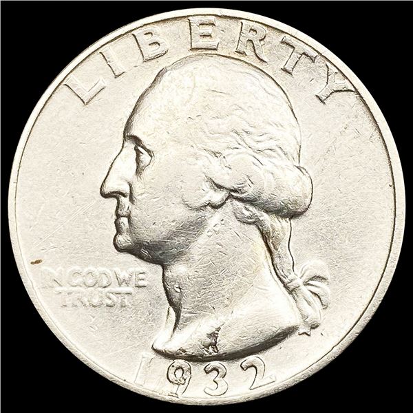 1932-D Washington Silver Quarter UNCIRCULATED