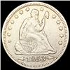 Image 1 : 1853 Arws & Rays Seated Liberty Quarter ABOUT UNCI