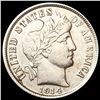 Image 1 : 1914-D Barber Dime CHOICE AU