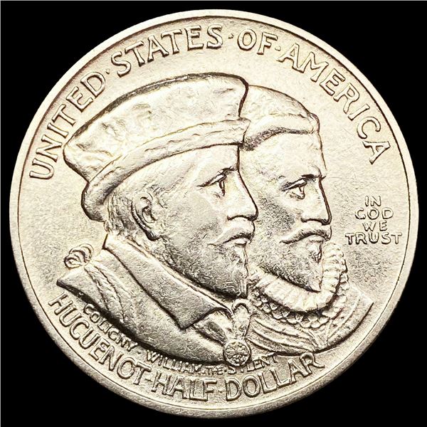 1924 Huguenot Half Dollar UNCIRCULATED