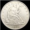 Image 1 : 1861 Seated Liberty Half Dollar ABOUT UNCIRCULATED