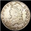 Image 1 : 1821 Capped Bust Half Dollar ABOUT UNCIRCULATED