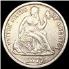 Image 1 : 1877-CC Seated Liberty Dime ABOUT UNCIRCULATED