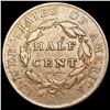 Image 2 : 1825 Classic Head Half Cent ABOUT UNCIRCULATED