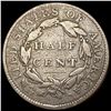 Image 2 : 1809/6 Classic Head Half Cent LIGHTLY CIRCULATED