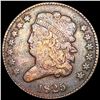 Image 1 : 1825 Classic Head Half Cent LIGHTLY CIRCULATED