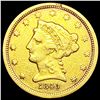 Image 1 : 1840-O $2.50 Gold Quarter Eagle ABOUT UNCIRCULATED
