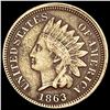 Image 1 : 1863 Indian Head Cent CLOSELY UNCIRCULATED