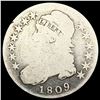 Image 1 : 1809 Capped Bust Half Dollar NICELY CIRCULATED