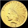 Image 1 : 1912 $10 Gold Eagle UNCIRCULATED