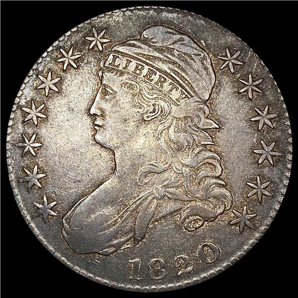 1820 Capped Bust Half Dollar UNCIRCULATED