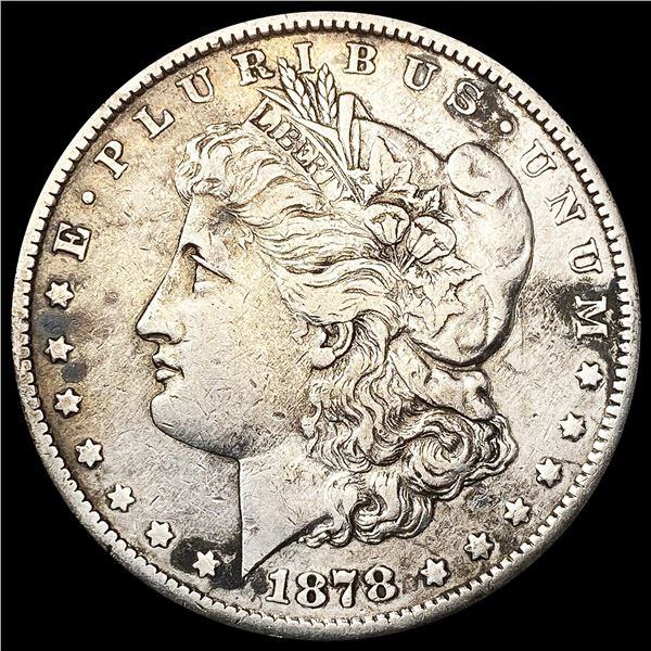1878-CC Morgan Silver Dollar NEARLY UNCIRCULATED