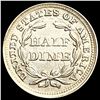 Image 2 : 1854 Arws Seated Liberty Half Dime HIGH GRADE