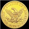Image 2 : 1861 $5 Gold Half Eagle CLOSELY UNCIRCULATED