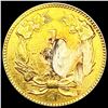 Image 2 : 1862 Rare Gold Dollar UNCIRCULATED